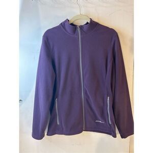 Eddie Bauer zipper fleece jacket women’s xl